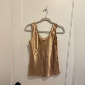 Vintage Heather Nicole Gold Women's Top Small